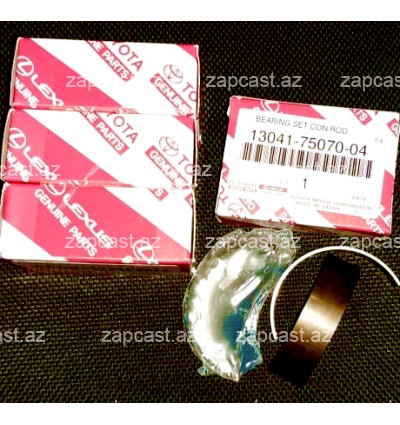 Toyota prado 2002-2009, vkladiş şatun 2.7 standart komplekt 8 ədəd